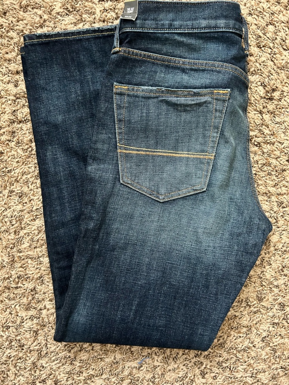 Abercrombie & Fitch Men's Indigo Straight Jeans